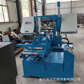 半自动双立柱工地钢筋带锯床 钢筋带锯床 钢筋切断机 图片