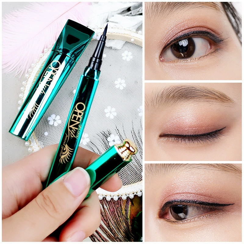Mascara, eye pencil, liner, curling lengthening set, no smudge