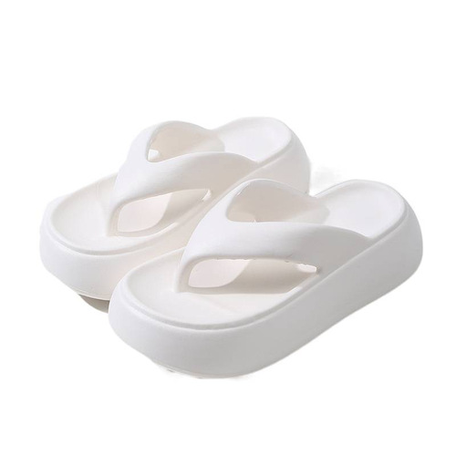 Source factory platform sole herringbone niu slippers women's summer slippers thick-soled EVA outer wear sandals with a sense of stepping on the beach