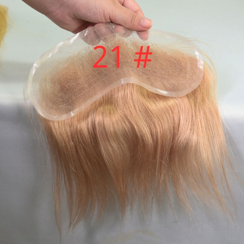 透明なネットレースのヘアライン自然なヘアライン|undefined