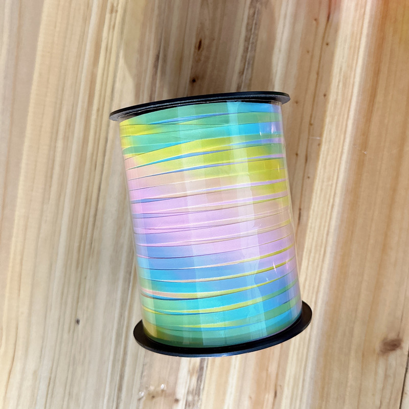 Venta al por mayor 250 tamaño llano globo cinta cumpleaños bandera tirar cuerda caja de regalo embalaje correa de plástico cuerda