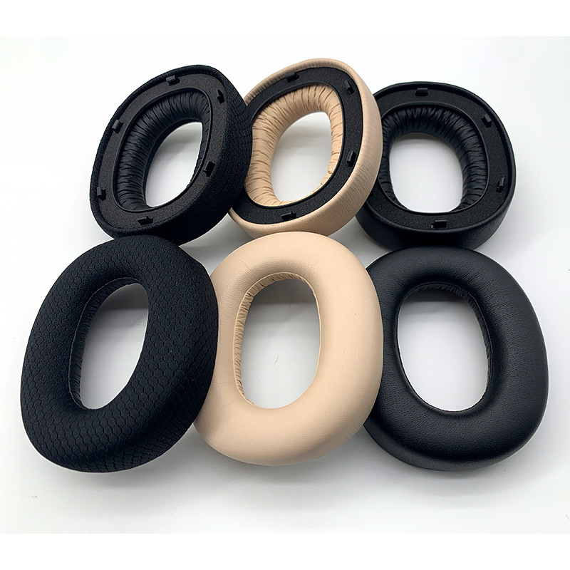 Suitable for Edifier Edifier W860Nb Pro Headphone Cover Head-Mounted Earmuffs Sponge Cover Protein Leather Earmuffs