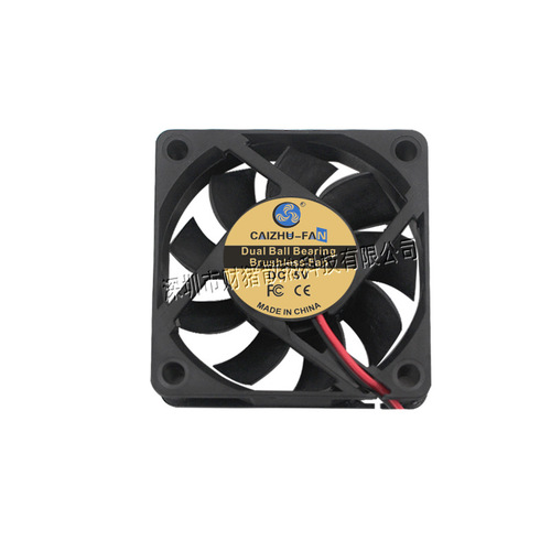 Source manufacturer DC6015 cooling fan ball 5V12V24V humidifier inverter graphics card industrial fan
