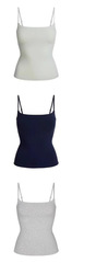 SKIMS カーダシアン COTTON JERSEY CAMI キャミソール カジュアル ストレッチ コットン インナー ボトムス トップス