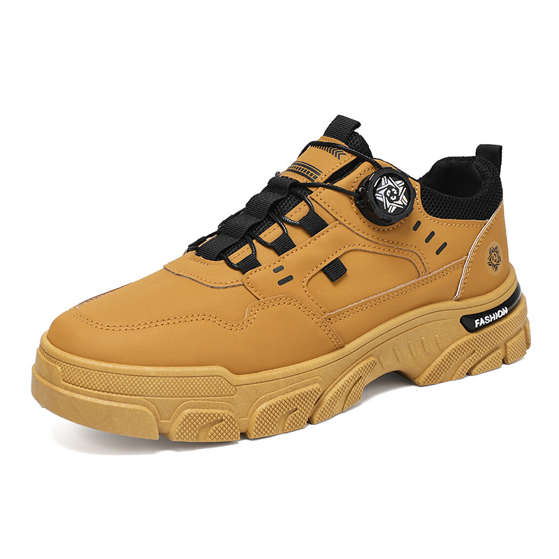 Martin botas de invierno para hombres 2024 nuevos zapatos de hombre tendencia de zapatos de trabajo para hombres antideslizante y desgaste zapatos de trabajo