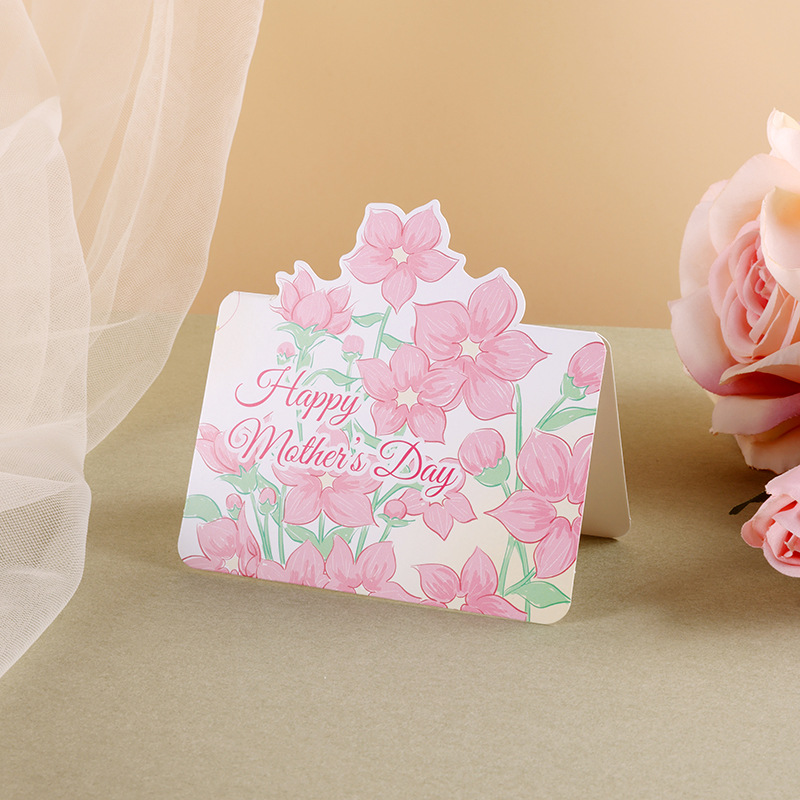 Tarjeta de felicitación del día de la madre, ramo de flores, tarjeta de mensaje, florista, horneado, regalo, tarjeta de regalo, tarjeta de sorpresa para mamá.