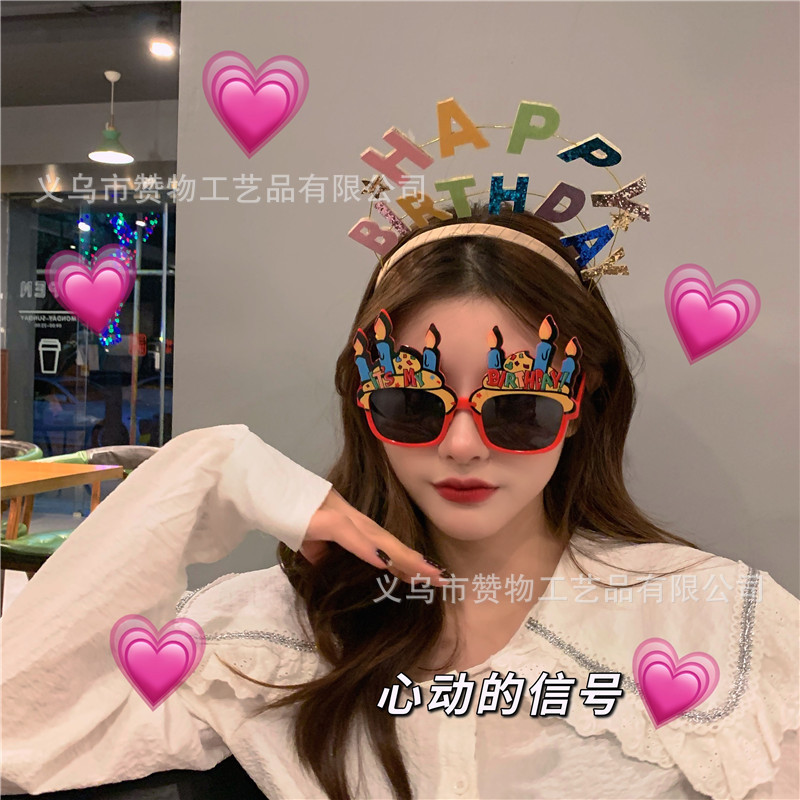 ins flame candle funny glasses party happy birthday party glasses photo props sunglasses factory wholesale ins flame candle funny glasses party happy birthday party glasses photo props sunglasses factory wholesale