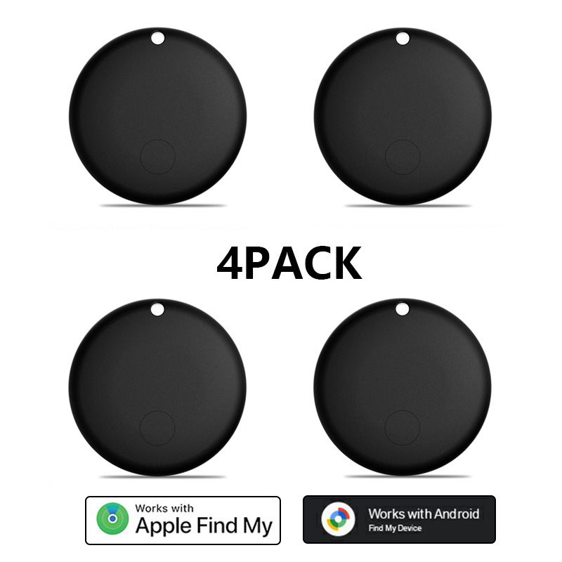 Transfronterizos redondos IOS sistema dual Android encontrar localizador anti-perdida para mascotas clave artículos Bluetooth anti-perdida rastreo