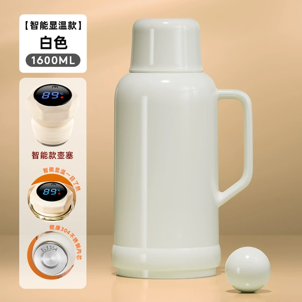 White warm liner stainless steel, 1600 ml, increased thickness