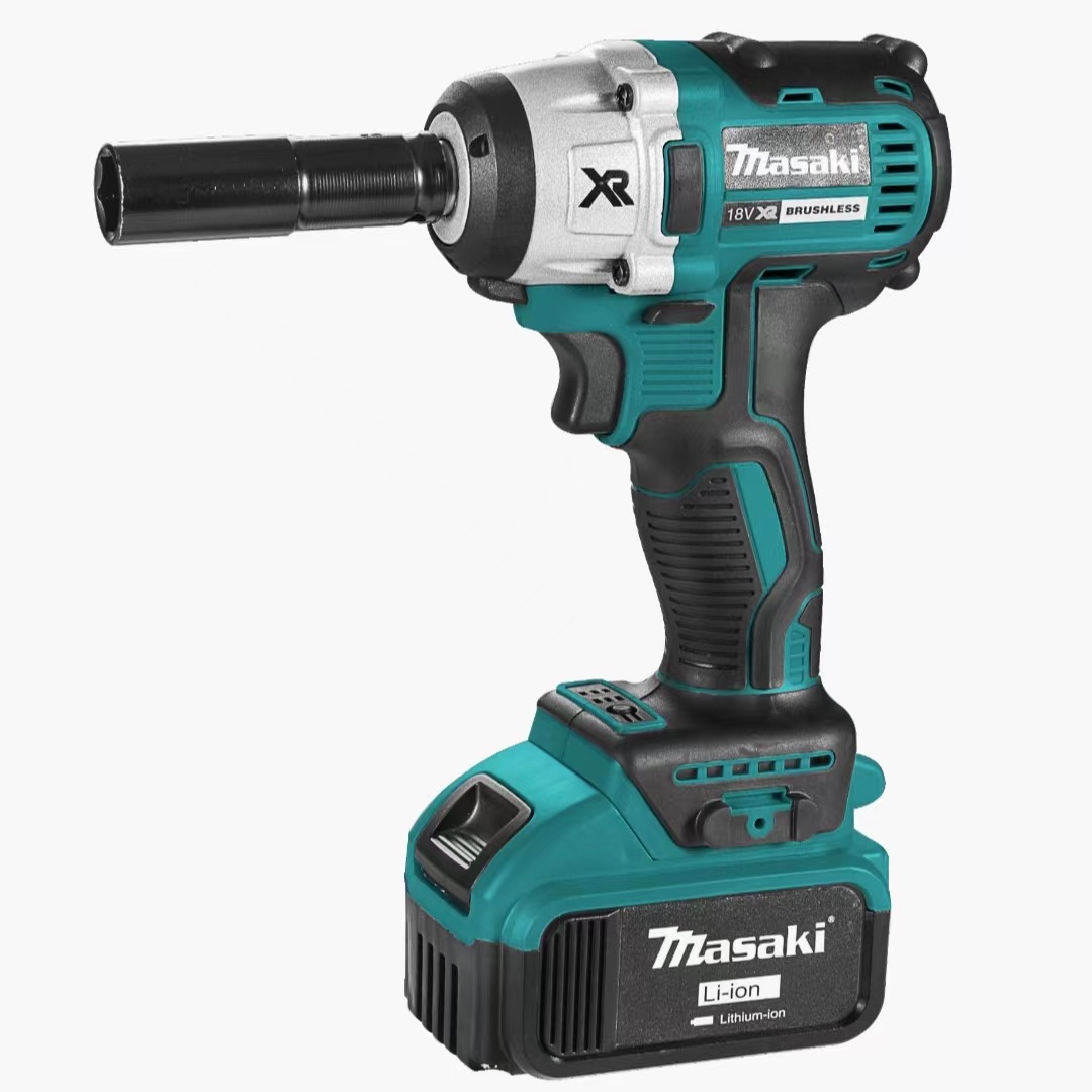 可充电无刷冲击扳手21V 300n.m锂电池充电扳手架工具套装