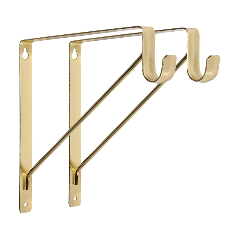 Gancho triángulo soporte partición soporte de metal estante montado en la pared estante hardware fabricante