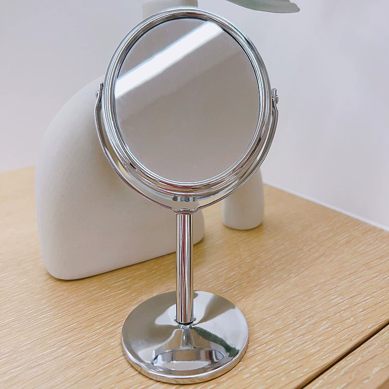 Handheld mirror, table big double-sided dressing table, for students