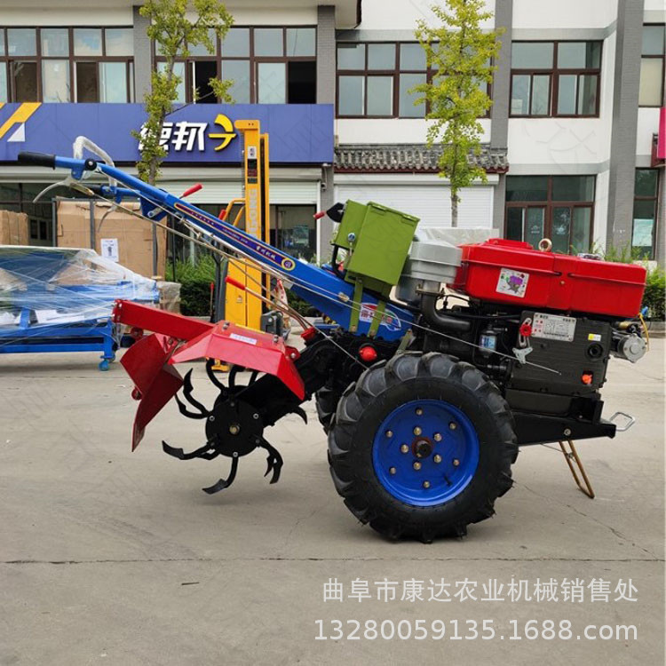 18马力拖拉机  手扶两轮拖拉机  农田翻土开沟犁 操作简单