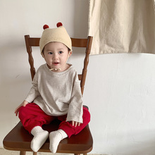 儿童长袖T恤卫裤两件套春季新款韩版童装婴儿春装男宝宝套装春款