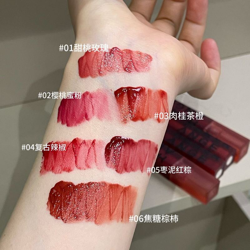 HERORANGE丝绒哑光显白唇釉持妆显色不沾杯素颜显白口红跨境彩妆|undefined