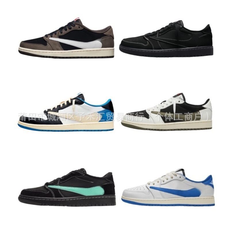 Putian AJ1 original lightning reverse hook black warrior mocha sneakers for men and women, Jordan 1 low-top casual shoes, sports basketball shoes Putian AJ1 original lightning reverse hook black warrior mocha sneakers for men and women, Jordan 1 low-top casual shoes, sports basketball shoes