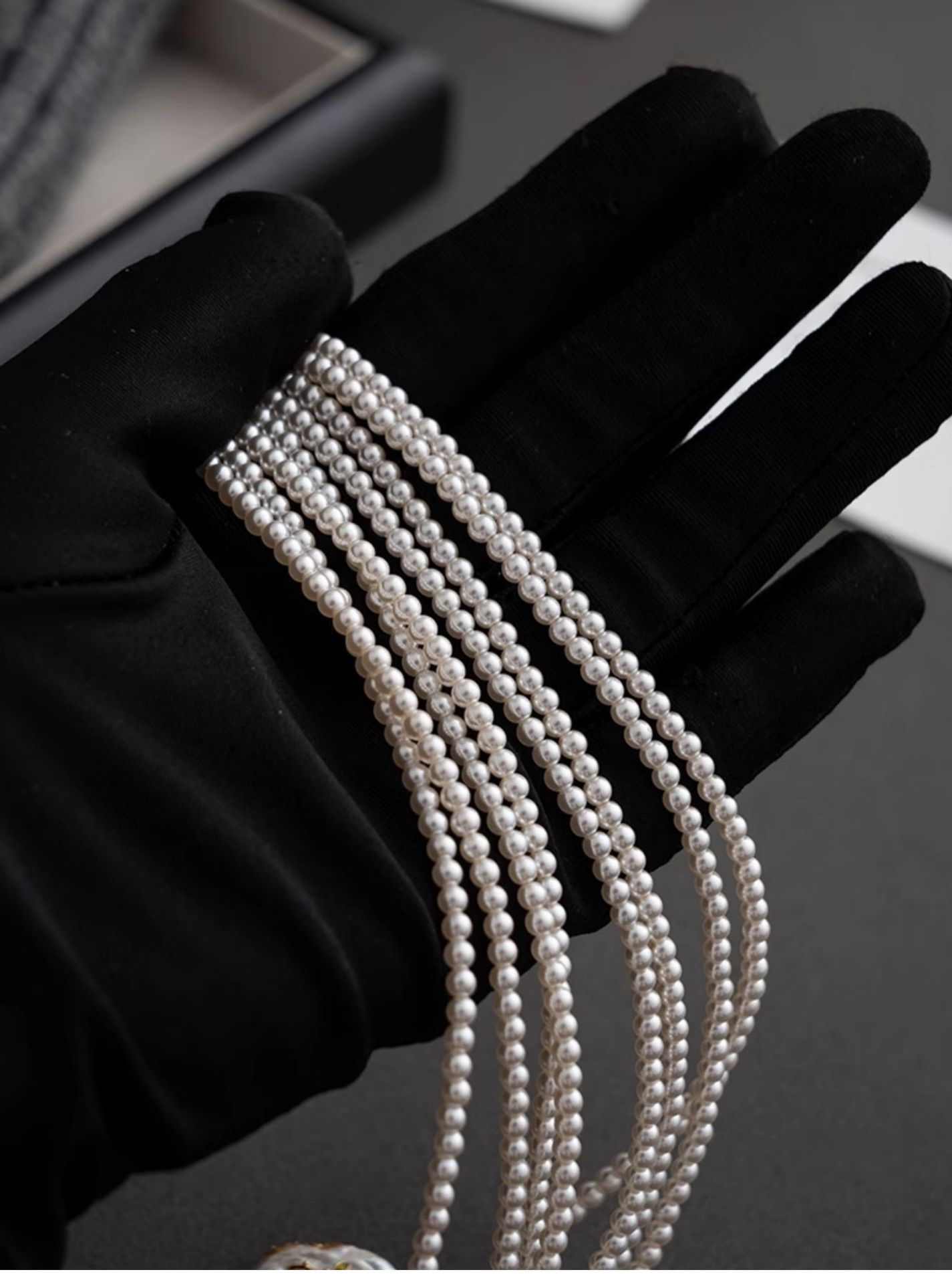 13g Weight Imitation Pearl Pendant Material Pendant Necklace Classification Beaded Chain Chain Type 1 Piece Quantity Holiday Occasion Imitation Pearl, Copper Material Flower Pattern All Seasons Season Women's Gender Beaded Design Vacation, Simple Style Style Vacation Simple Style Flower Imitation Pearl Copper Beaded Chain Beaded Necklaces Wholesale 5
