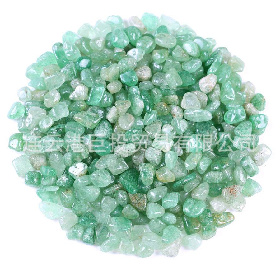 100 tipos de piedra triturada de 7 - 9mm cristal natural jade ágata espécimen de piedra preciosa marco de fotos transfronterizo mano suministro Amazon