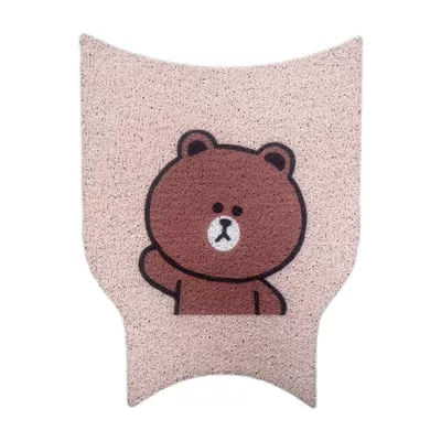 Golden Arrow Dz-Lingke Electric Vehicle: Electric vehicle foot mat - golden-arrow-lingkebrown-bear