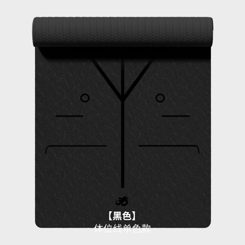 【자세 교정 매트】 블랙 - 기본 매트