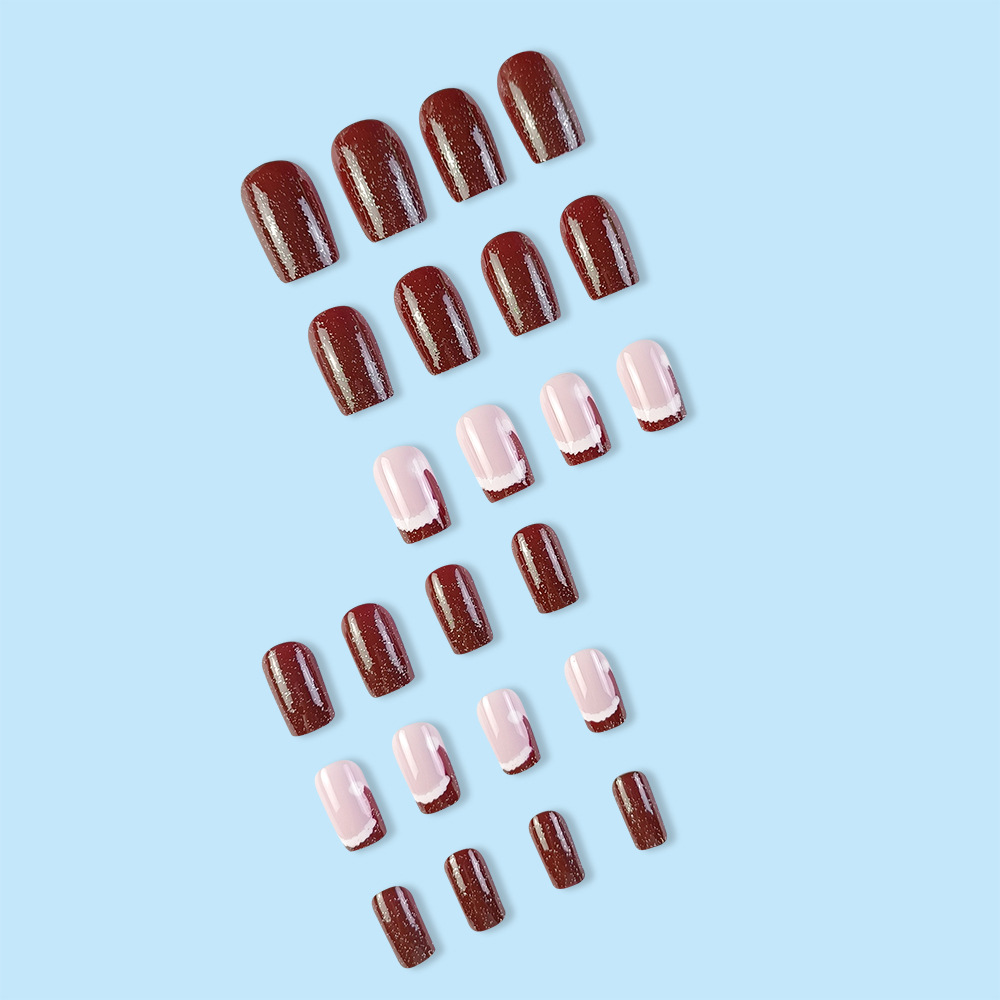 Navidad desgaste uñas especial pieza de uñas europeo y americano Venta caliente parche de uñas falso lindo sombrero de Navidad uñas pieza de belleza uñas