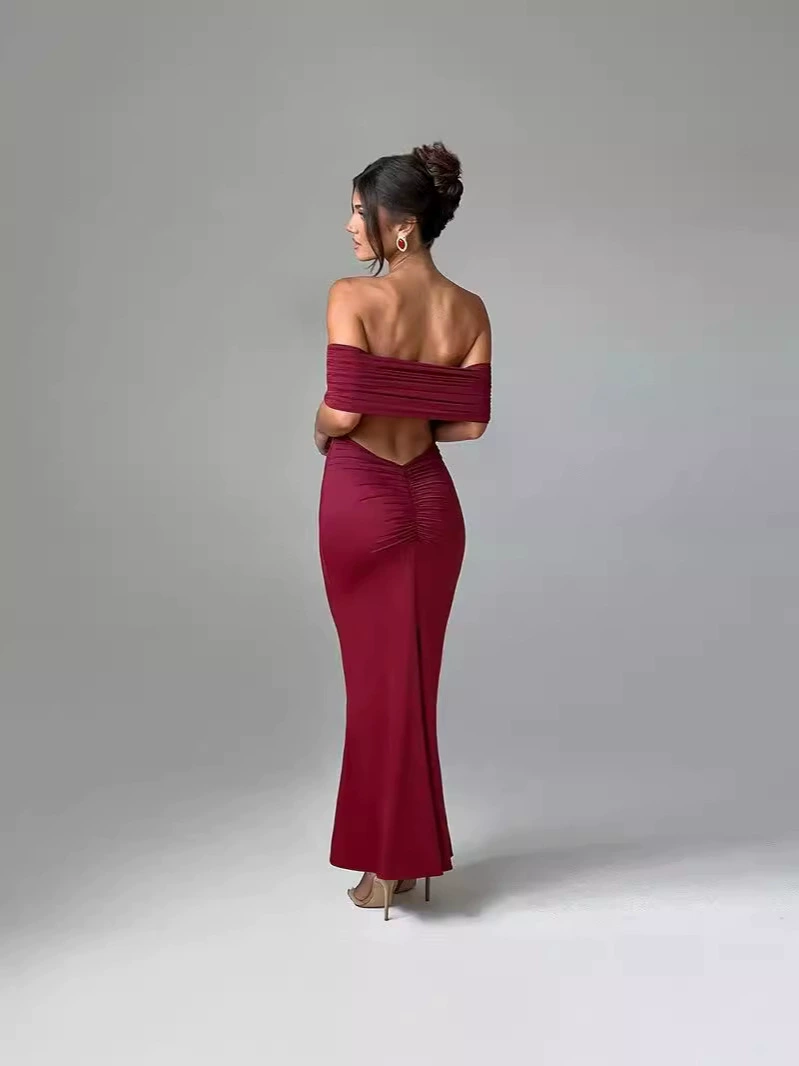 Платье для женщин без бретелей, Milk Silk, летняя сексуальная линия