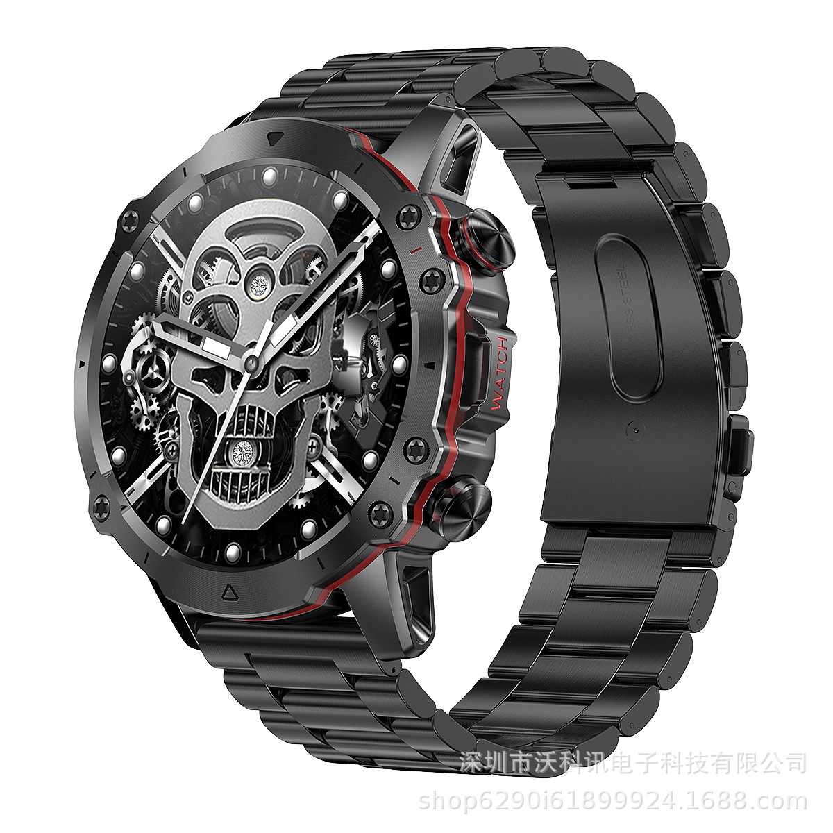 Cross-Border Ak56 Men's Smart Watch Fitness Mode Hd Touch Screen Bluetooth Call Outdoor Watch