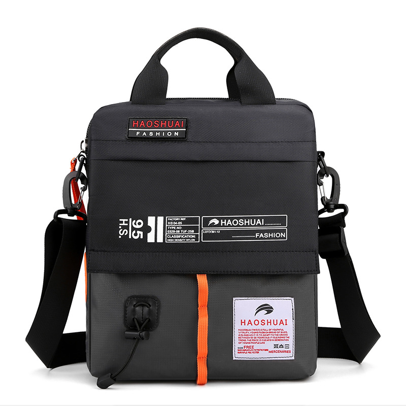 Fábrica al por mayor de los nuevos hombres del hombro bolsa de mensajero de los hombres ocasionales bolsa portátil maletín lona impermeable al aire libre