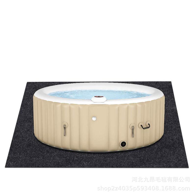 Waterproof mat felt bath mat heat insulation mat floor protection mat outdoor garage oil leak-proof mat PE coating