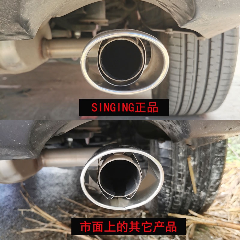 Suitable for Toyota Wildlander RAV4 Rongfang, original factory tailpipe, special exhaust pipe, stainless steel decorative exhaust