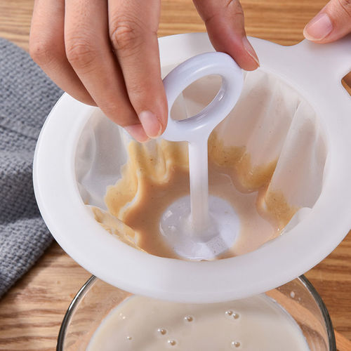 Soy milk filter sieve, batter fine sieve, broken wall, juice dregs filter, hand milk tea dregs separator, leakage sieve, separation filter