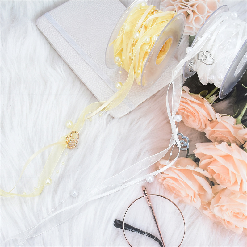 Amazon nuevo Día de San Valentín ramo Correa flor cinta de embalaje de regalo cinta de regalo floral cinta de amor