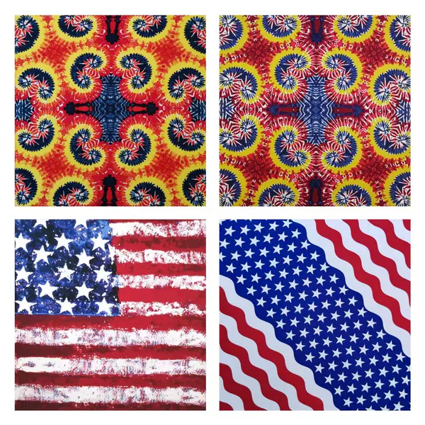 Cotton 54X54Cm Cashew Flower Beautiful Flags Square Scarf Outdoor Cycling Sports American Flag Headscarf Factory Direct Sale