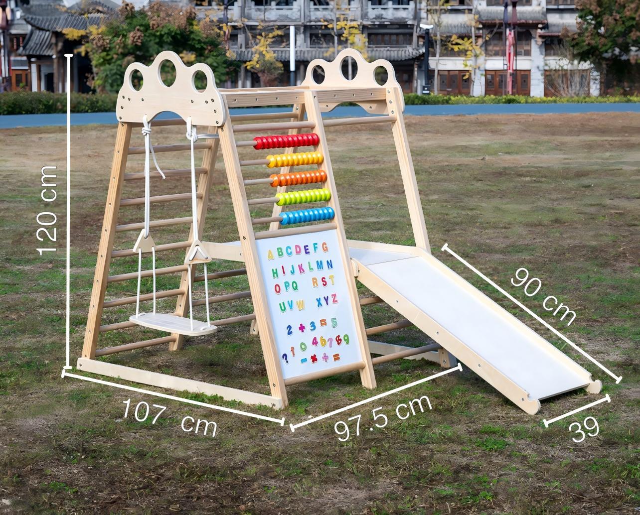 Estructura de escalada de pino tipo A, 21.6 kg.