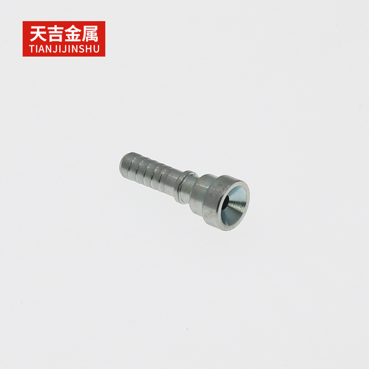 厂家供应不锈钢扣压接头 油管接头 液压金属接头 车间零件