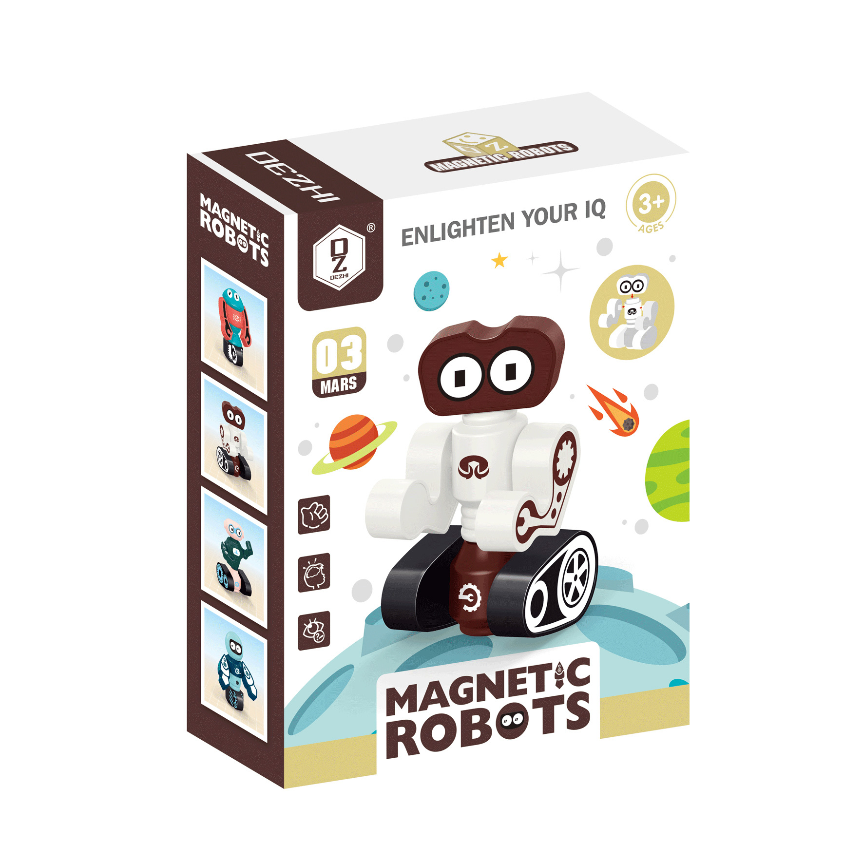 (), магнитный робот, конструктор, DIY, Amazon