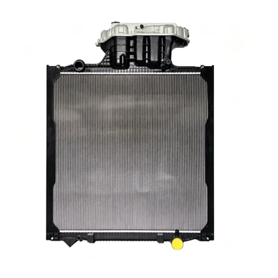 German MAN Truck, car radiator