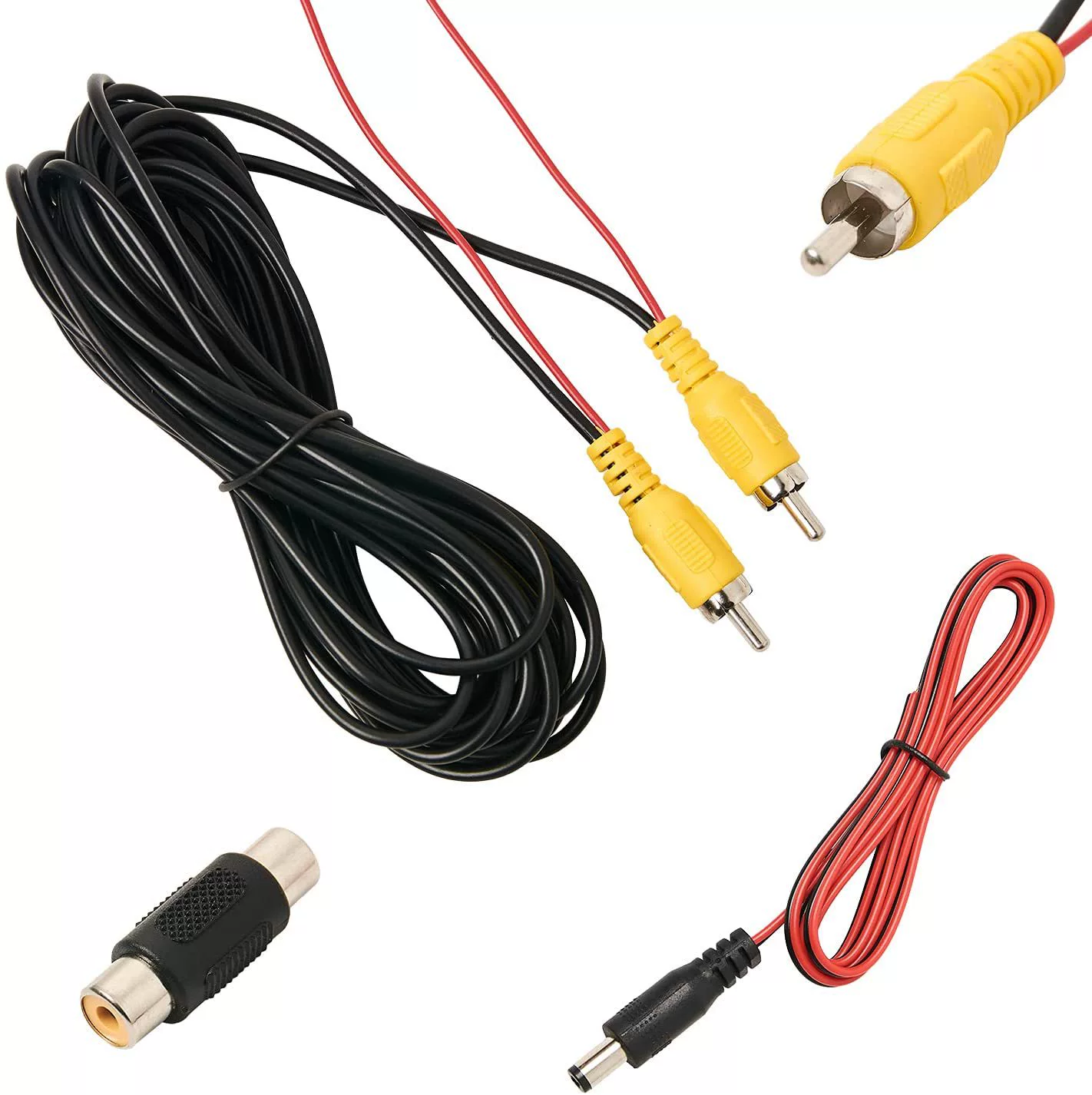 Трансграничный Реверсивный видеокабель Автомобильный Кабель управления камерой AV Удлинительный кабель головки Lotus Кабель аудиосигнала 6 метров