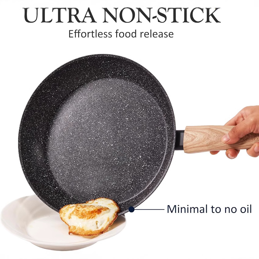 Set de platos caseros de arroz de piedra antiadherente set de regalos freidora de crema set de 13 piezas set al por mayor