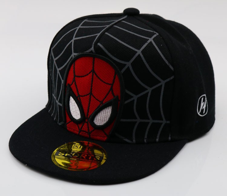 Spider-man a black / 50-54cm, adjustable