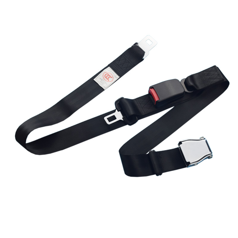 싱글 항공기 버클 임산부 안전 벨트 [블랙]]