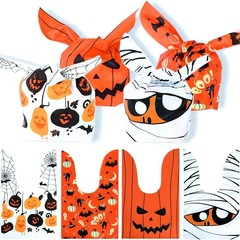 ハロウィーンかわいいウサギ耳子供キャンディー袋プラスチックキャンディー袋砂糖を与えないとパーティープレゼントをいたずらする
