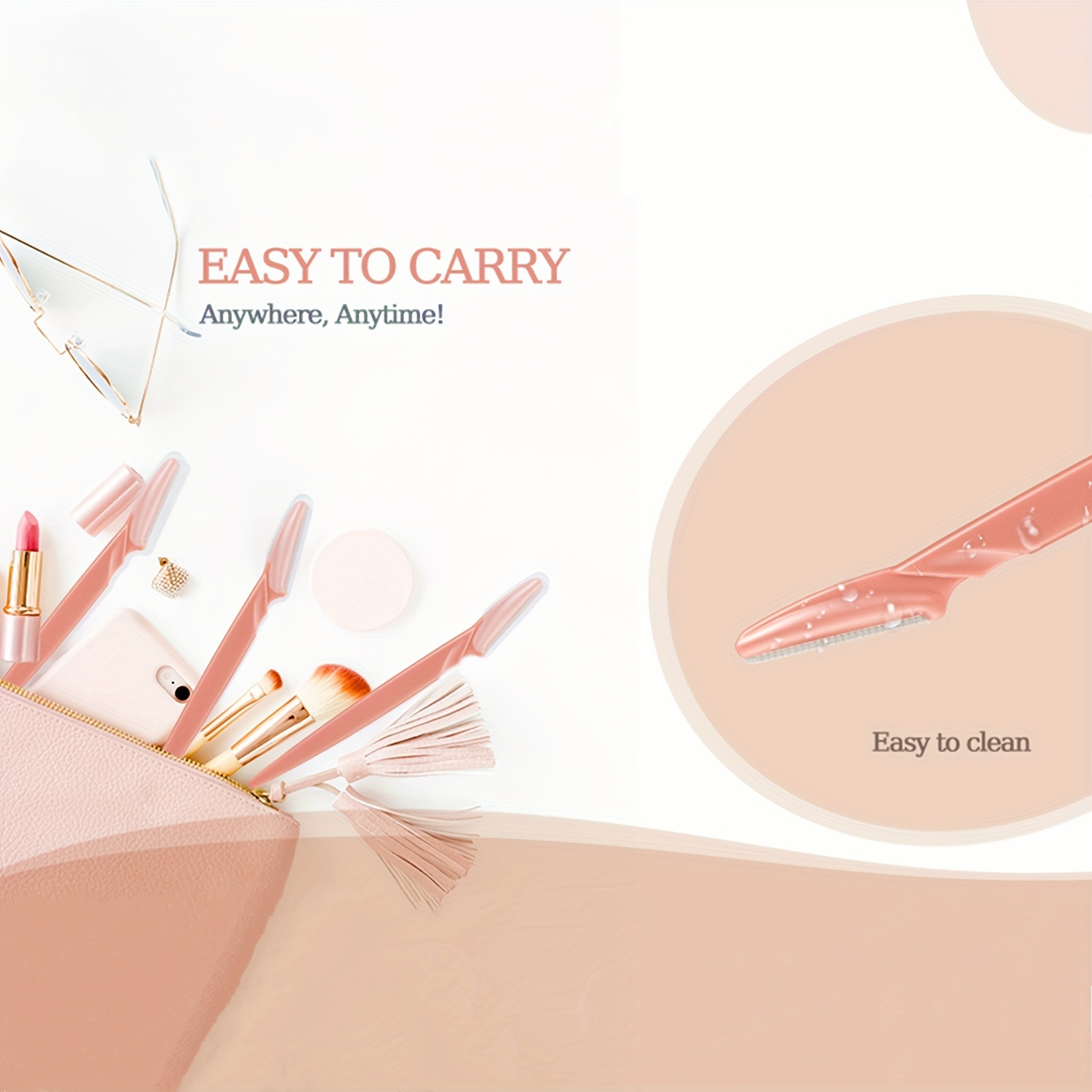 Fábrica al por mayor cuchillo de cejas curado