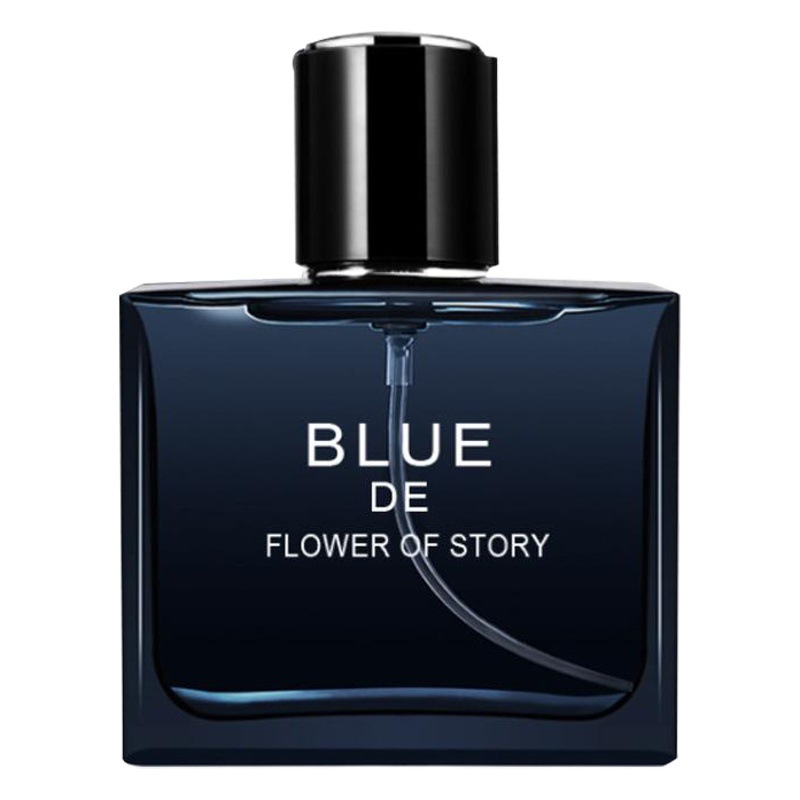 New Flower Story Cologne Blue Men's Perfume Marine Fragrance Elegant Long-Lasting Perfume 50ml Perfume Fragrance