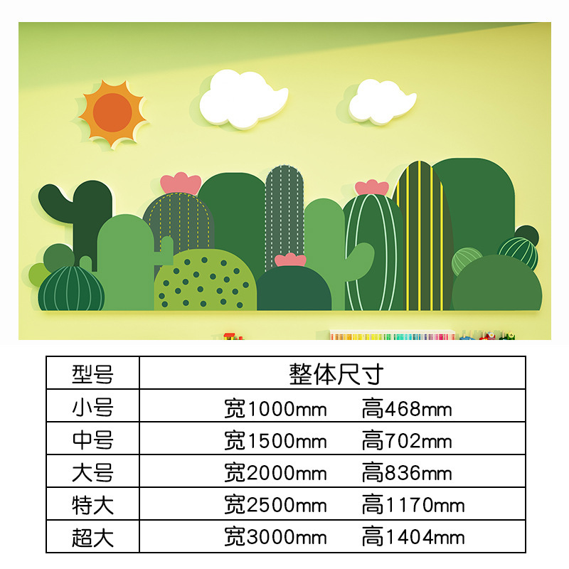 幼稚園環創材料森林動物テーマ文化壁貼り完成品教室配置管理班壁面装飾|undefined