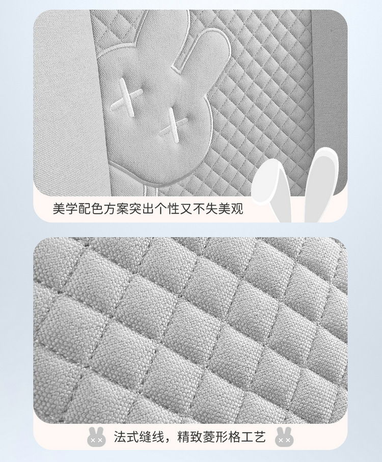 BYD yuan plus seat cover fully surrounded by four seasons breathable cotton and linen car seat cover glory version yuan plus special cushion