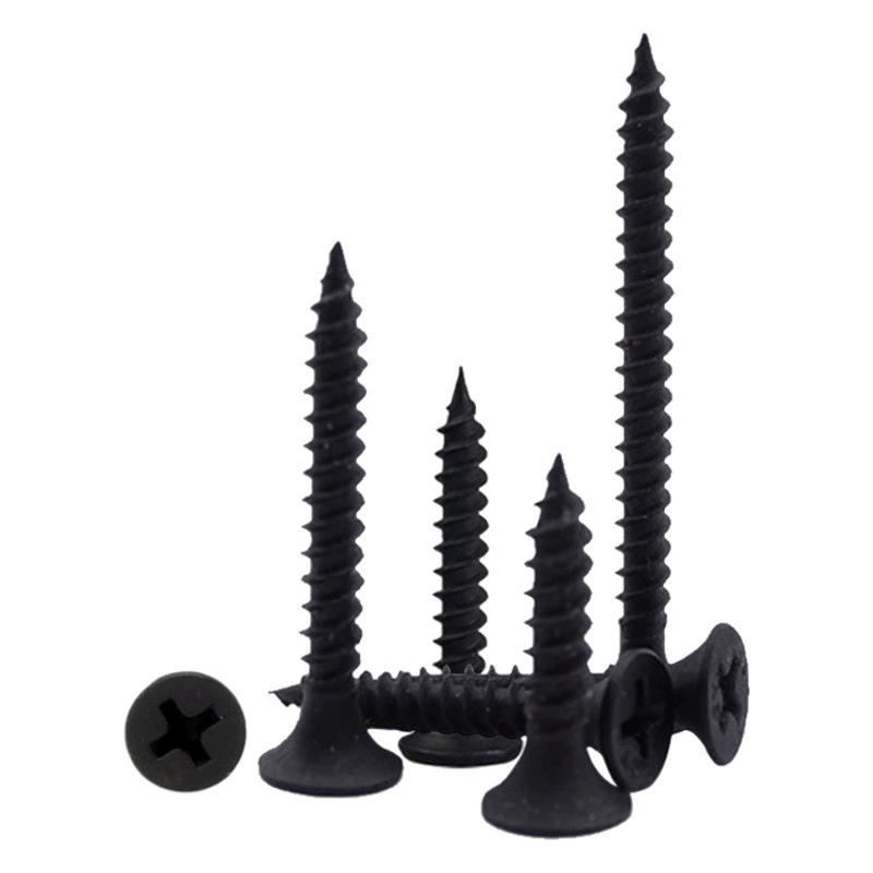 Фосфат сухой гвоздь настенный гвоздь Крест винт с плоской головкой Саморез с потайной головкой Саморез для гипсокартона винт по дереву M3, 5
