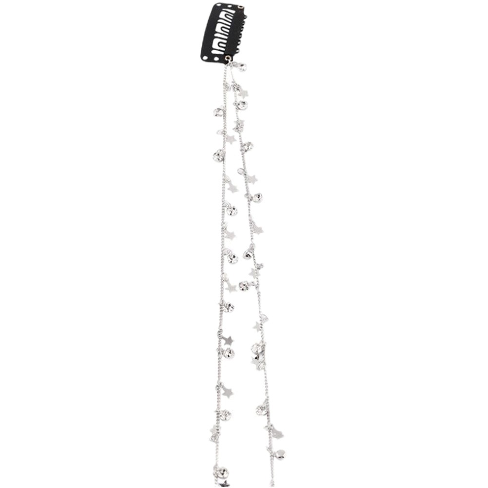 Temperament Internet Celebrity Same Style Dirty Braid Hair Clip Women's Distinctive Tassel Chuck Rope Wig with Color Rope Chain Rope Hair Accessories