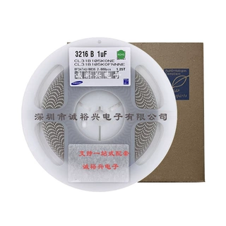 贴片三星电容CL31B105KOFNNNE 1206X7R105K16V125T  1UF