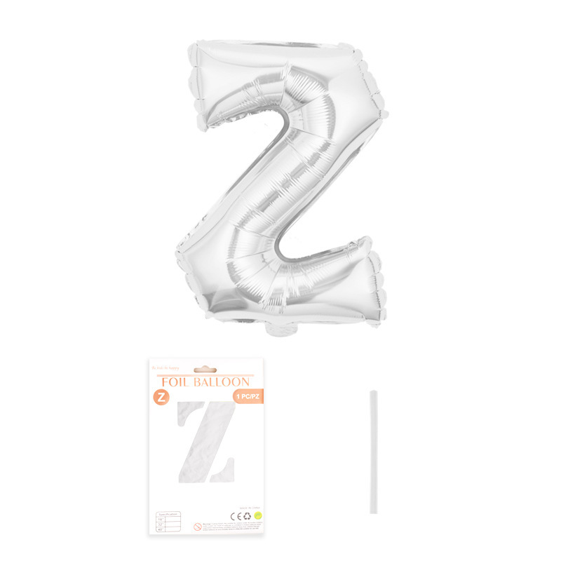 Tarjeta de papel independiente con letras de 32 pulgadas, embalaje fino, embalaje de globos de papel de aluminio, versión estadounidense, película de aluminio delgada, globo flotante al por mayor image 80